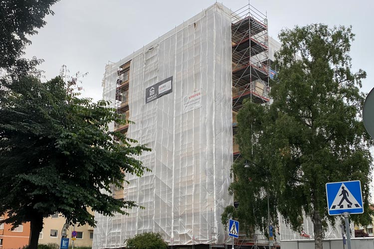 Brf kulan under konstruktion